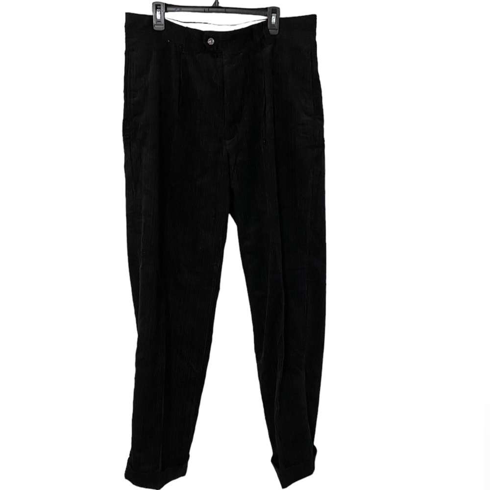 GOCHU Corduroy Black Pants 38